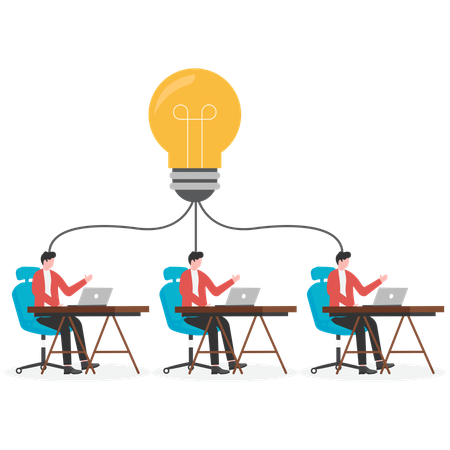 El mejor equipo de Creative Business  Ilustración