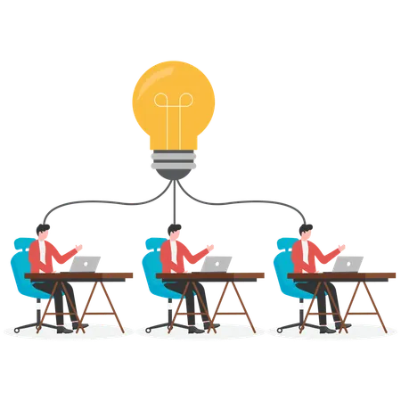 El mejor equipo de Creative Business  Ilustración