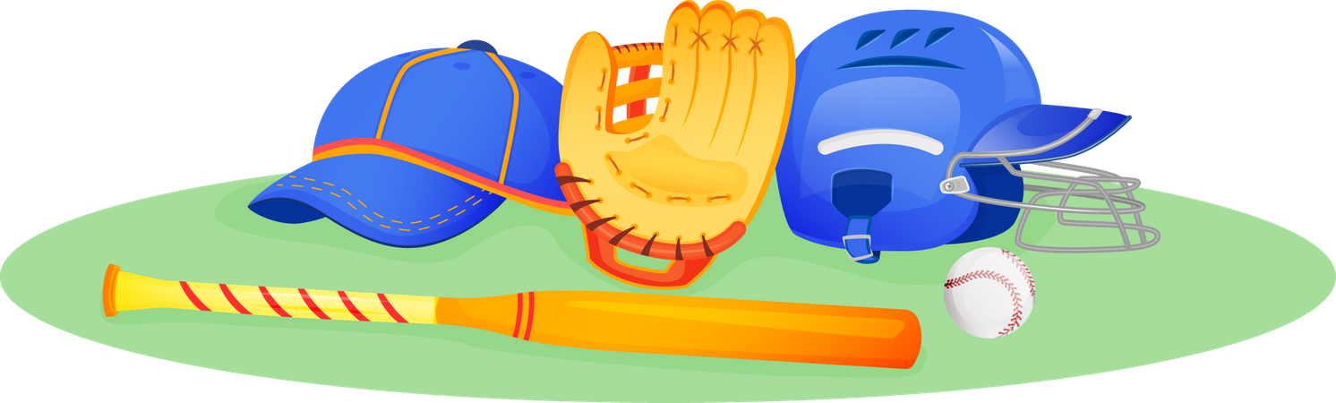 Equipo de beisbol  Ilustración