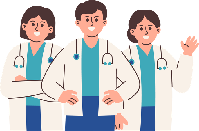Equipo de salud  Ilustración