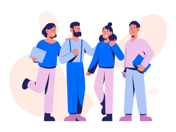 Equipo de negocios  Illustration