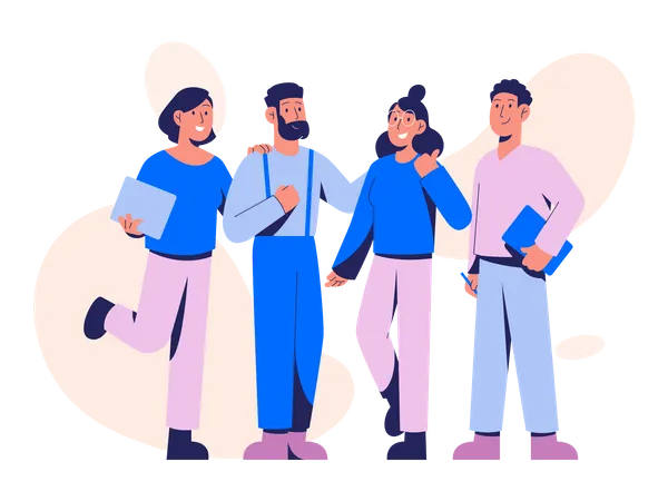 Equipo de negocios  Illustration