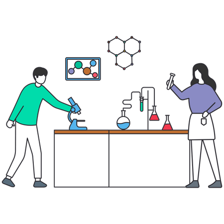 Equipo experimental o grupo de investigaciónEquipo experimental o grupo de investigación  Ilustración