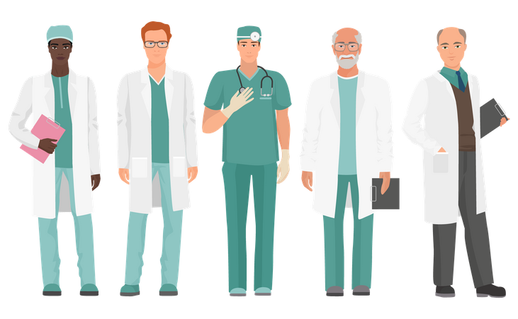 Equipo medico  Ilustración