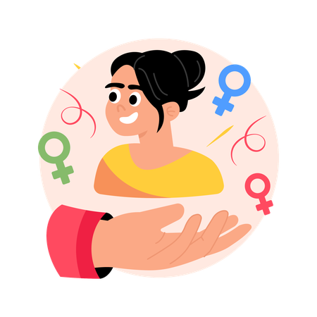 Erfolge der Frauen  Illustration