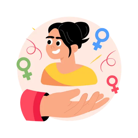 Erfolge der Frauen  Illustration