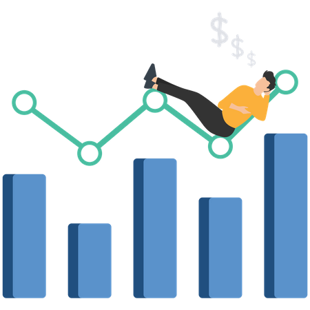 Erfolgreiche Investitionen  Illustration