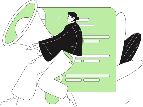 Erinnerungsnachricht  Illustration