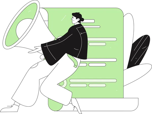 Erinnerungsnachricht  Illustration