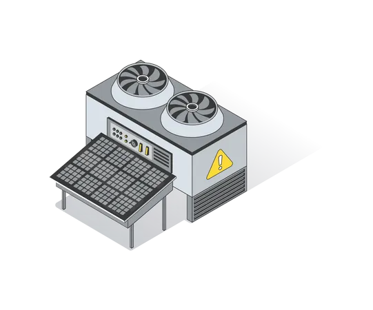 Erneuerbare Energiequelle  Illustration