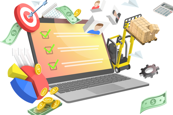 ERP  일러스트레이션
