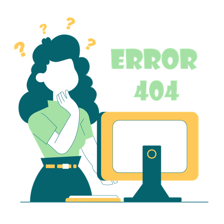 Erreur 404  Illustration