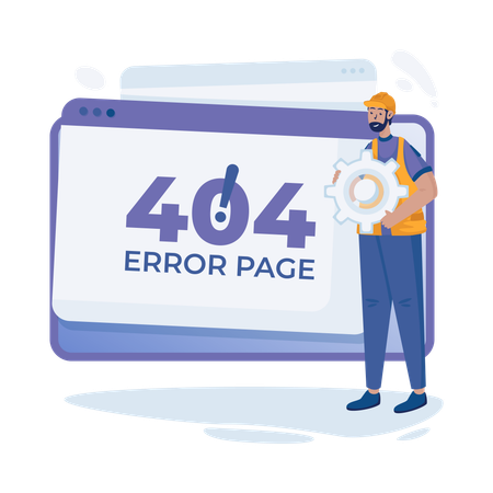 Erreur 404  Illustration