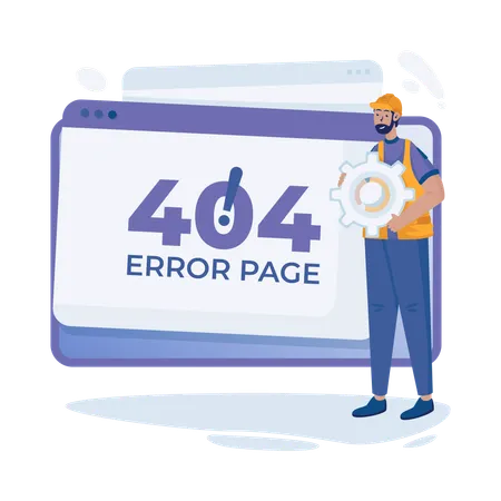 Erreur 404  Illustration