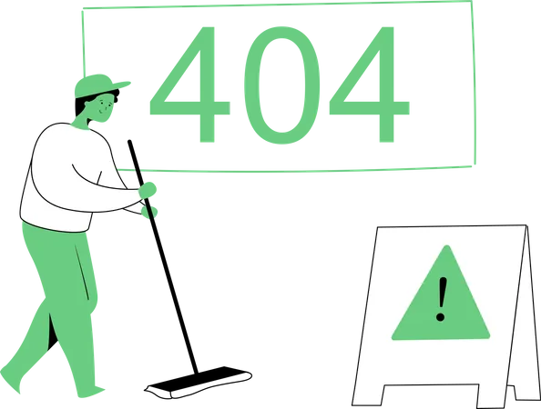 Erreur 404  Illustration