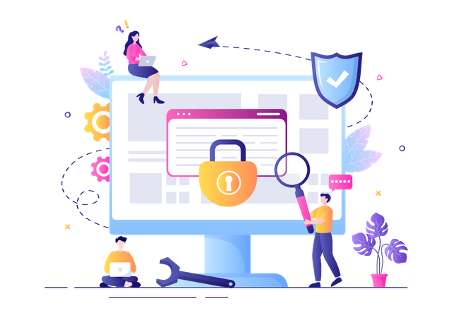 Erreur de connexion au compte  Illustration