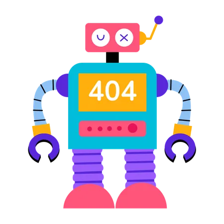 Error del robot  Illustration