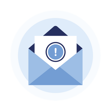 Error in message  Illustration