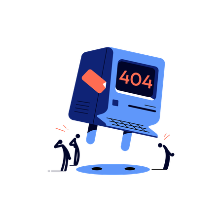 Error page  Illustration