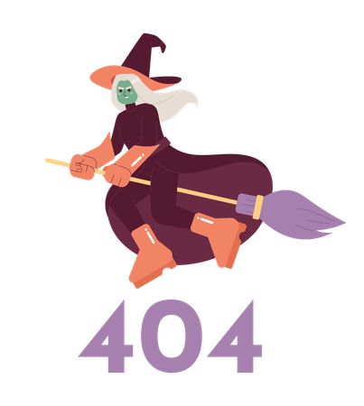 Errore di stregoneria 404  Illustration