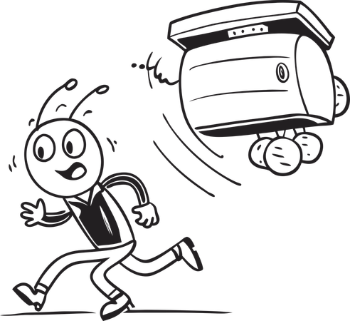 Escape  Illustration