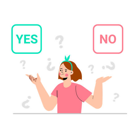 Escolha de negócios  Illustration