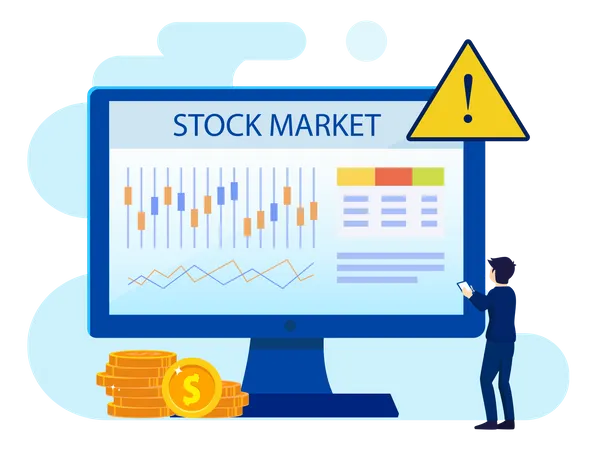 Especulación del mercado  Ilustración