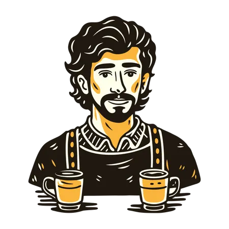 Espresso expert  Illustration