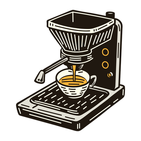 Espresso Machine  Illustration