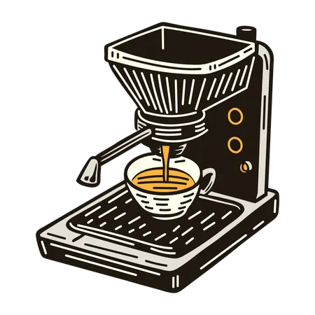 Espresso Machine  Illustration