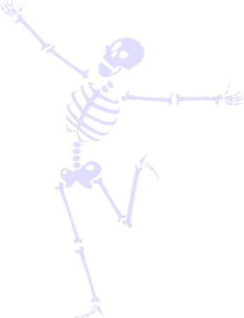 Baile de esqueletos  Ilustración