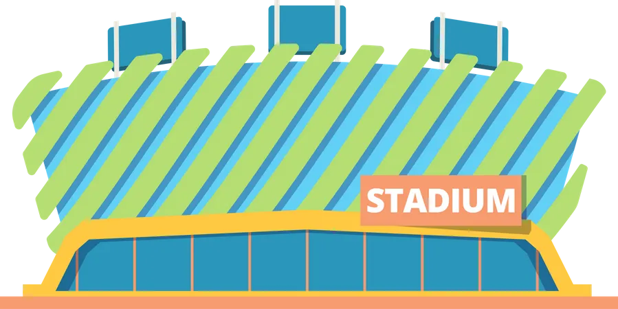 Estádio  Ilustração