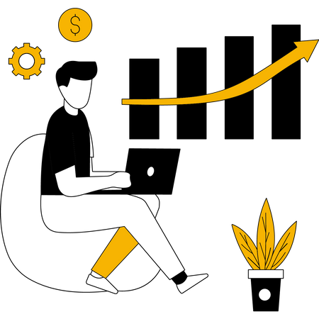 Estadísticas financieras  Ilustración