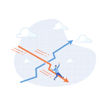 Estagflação  Illustration