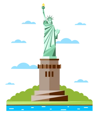 Estátua da Liberdade  Ilustração