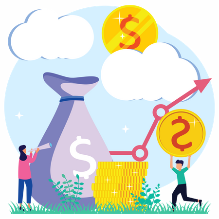 Estrategia de crecimiento empresarial  Ilustración