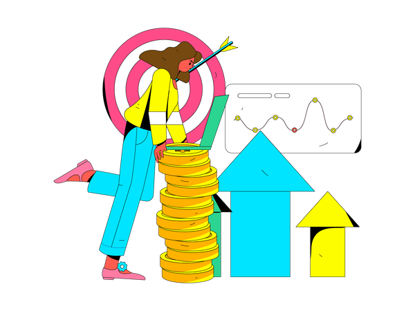 A estratégia de crescimento  Illustration