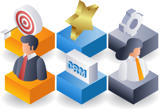 Estrategia de crm  Ilustración
