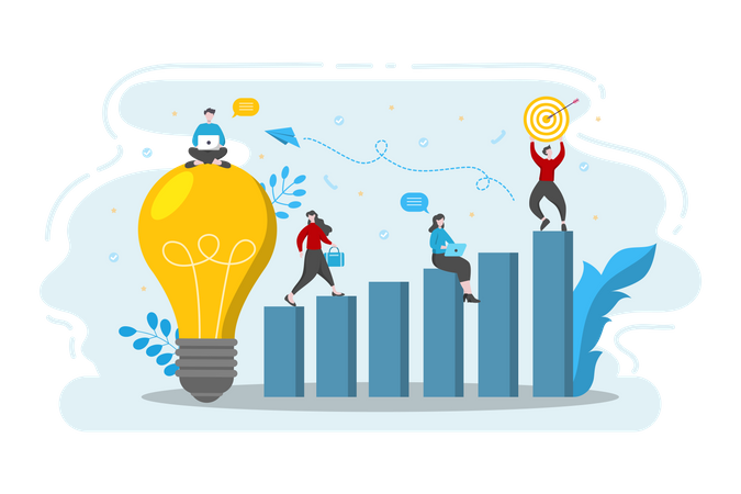 Estrategia de inicio  Ilustración