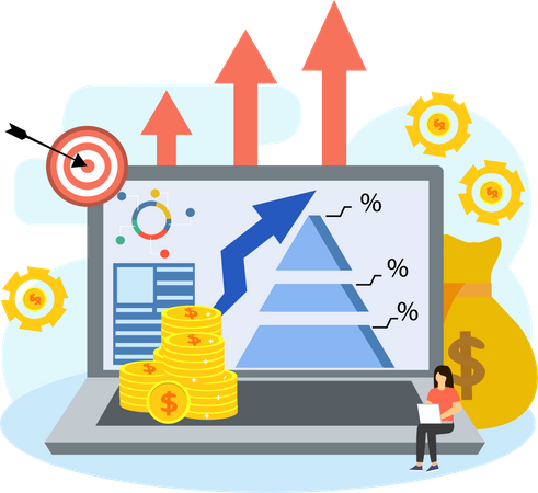 Estratégia de investimento  Ilustração