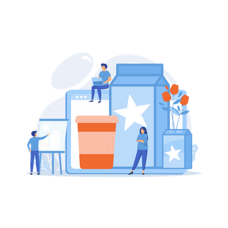 Estrategia de mercadeo  Illustration