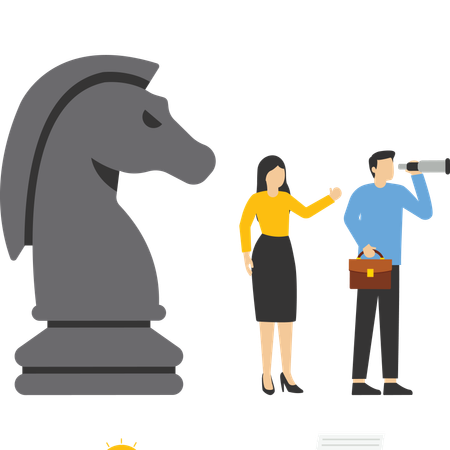 Estratégia de negócio  Ilustração