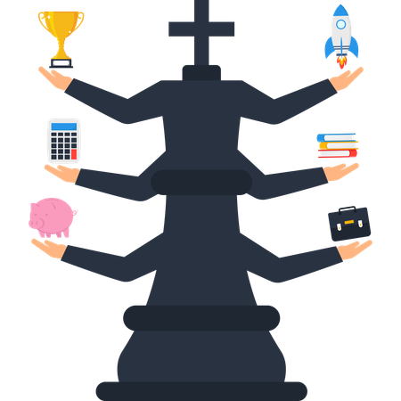 Estratégia de negócio  Ilustração