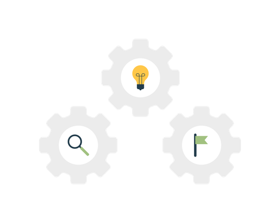 Estrategia de proceso  Illustration