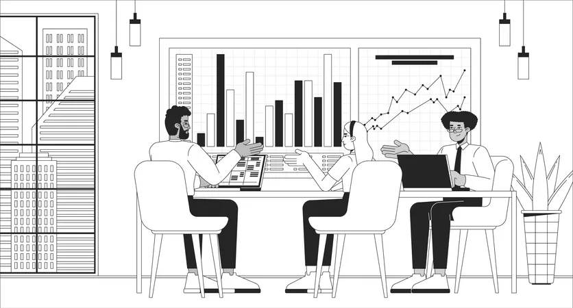 Discusión de estrategia  Ilustración