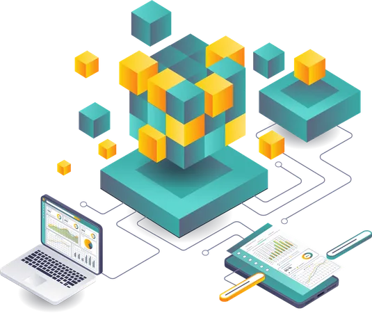 Estratégias corporativas diante do desenvolvimento da tecnologia Blockchain  Ilustração