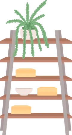 Étagères de cuisine  Illustration