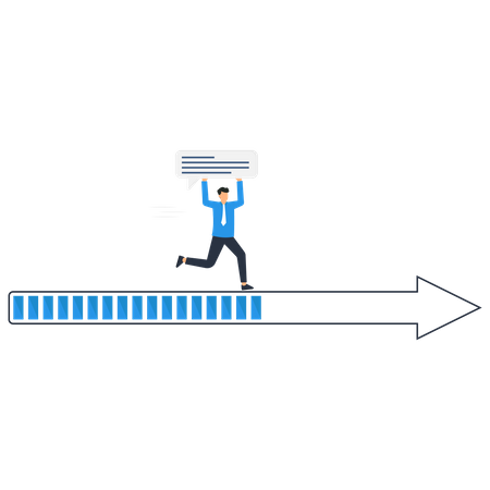 Étape commerciale  Illustration