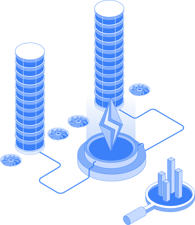 Ethereum-Recherche und -Analyse  Illustration