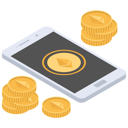 Ethereum-Investition  Illustration